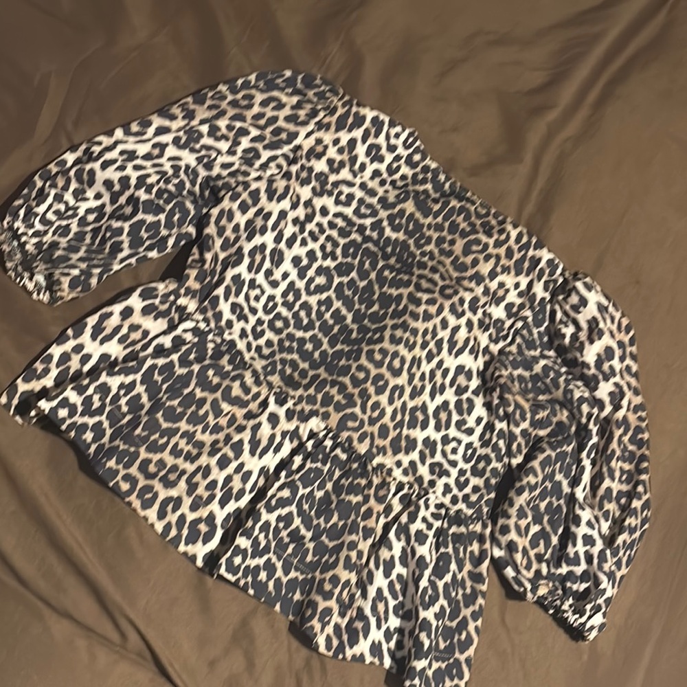 Leopard Print Blouse